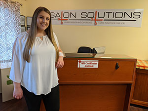 Meet one of our stylists at Salon Solutions, Taylor